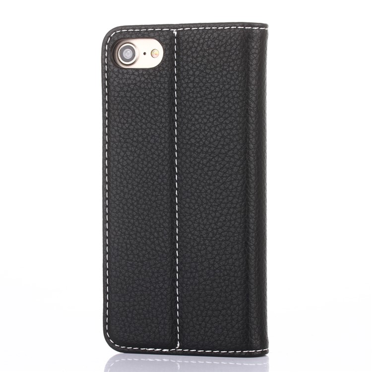 GEBEI Card Holder Leather Stand Phone Case for iPhone 7 4.7 inch - Black-2