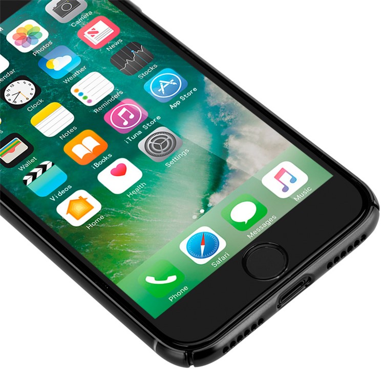 MOMAX Plating PC Wrapped Hard Case for iPhone 7 Plus 5.5 Inch - Jet Black-5