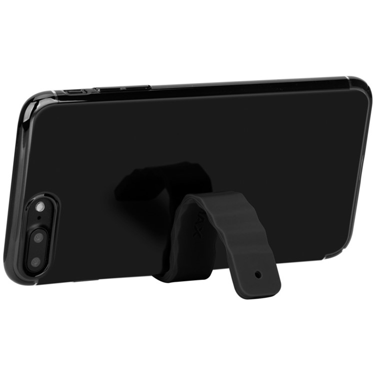 MOMAX Plating PC Wrapped Hard Case for iPhone 7 Plus 5.5 Inch - Jet Black-9