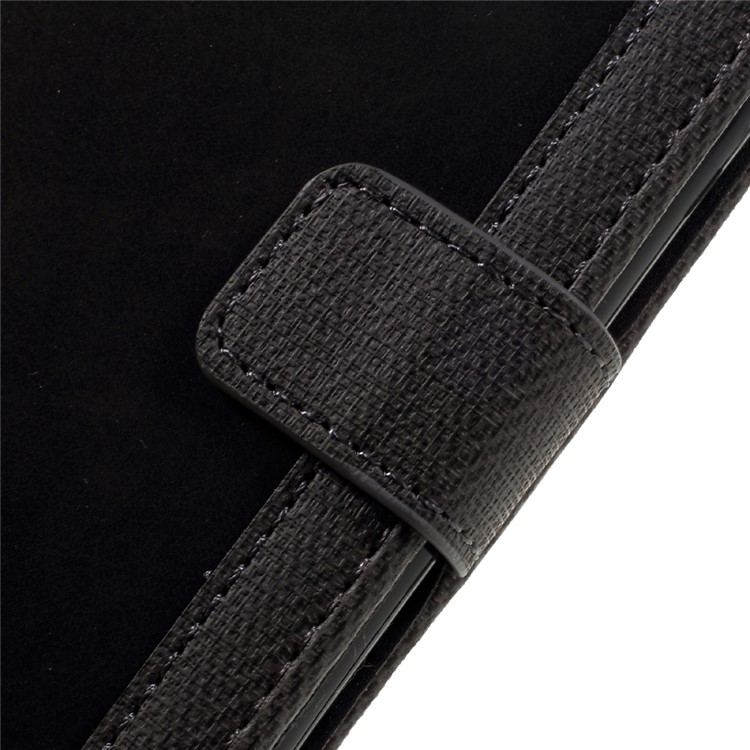Contrast Color Leather Case Wallet Stand for iPhone 6s/6 4.7 Inch - Black-10