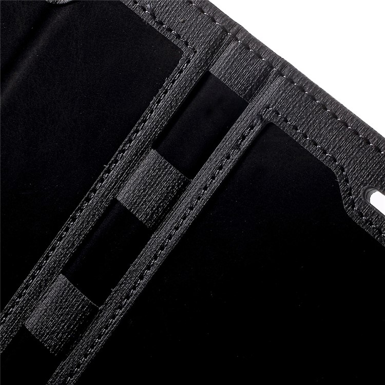 Notebook Style Leather Wallet Stand Case for Apple iPhone 7 Plus 2016 - Black-7