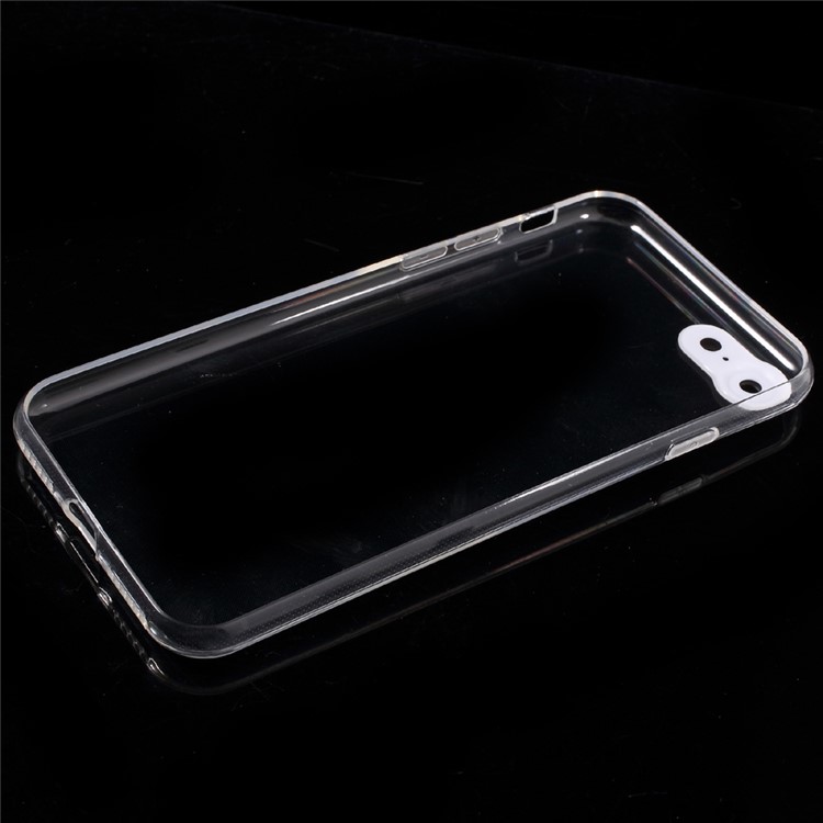 Plastic Camera Protection Soft TPU Case for iPhone 7 4.7 inch - White-5