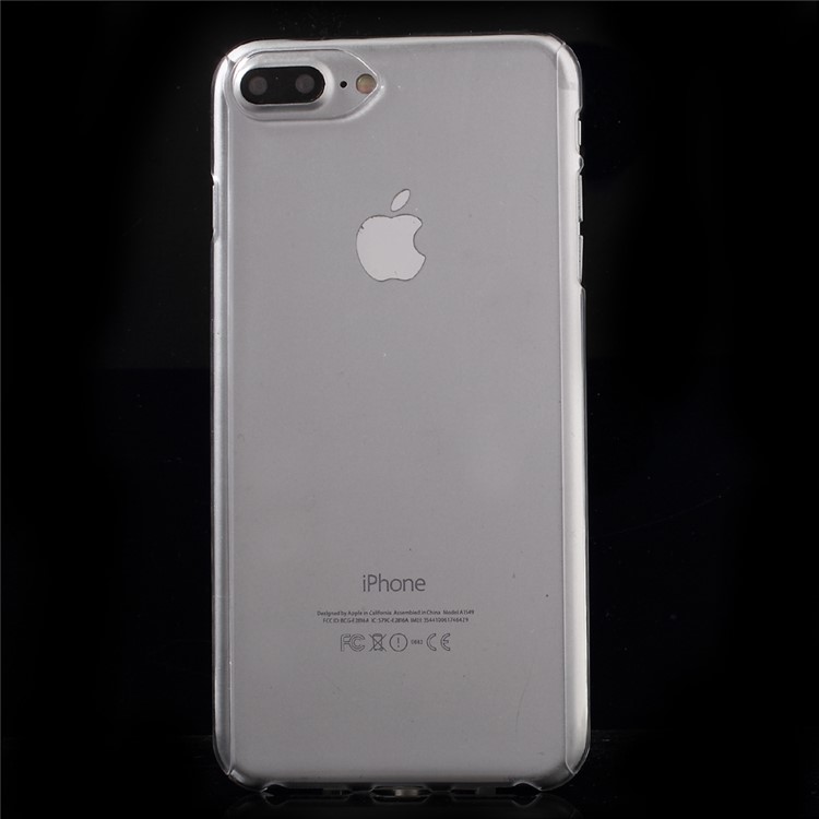 2-in-1 360° Protection Clear PC Case + Screen Film for iPhone 7 Plus / 6S Plus / 6 Plus - Transparent-2