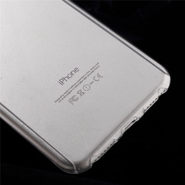 2-in-1 360° Protection Clear PC Case + Screen Film for iPhone 7 Plus / 6S Plus / 6 Plus - Transparent-4