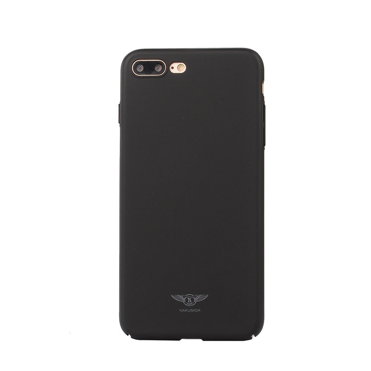 KAKUSIGA Rubberized Hard PC Phone Case for iPhone 7 Plus - Black-2