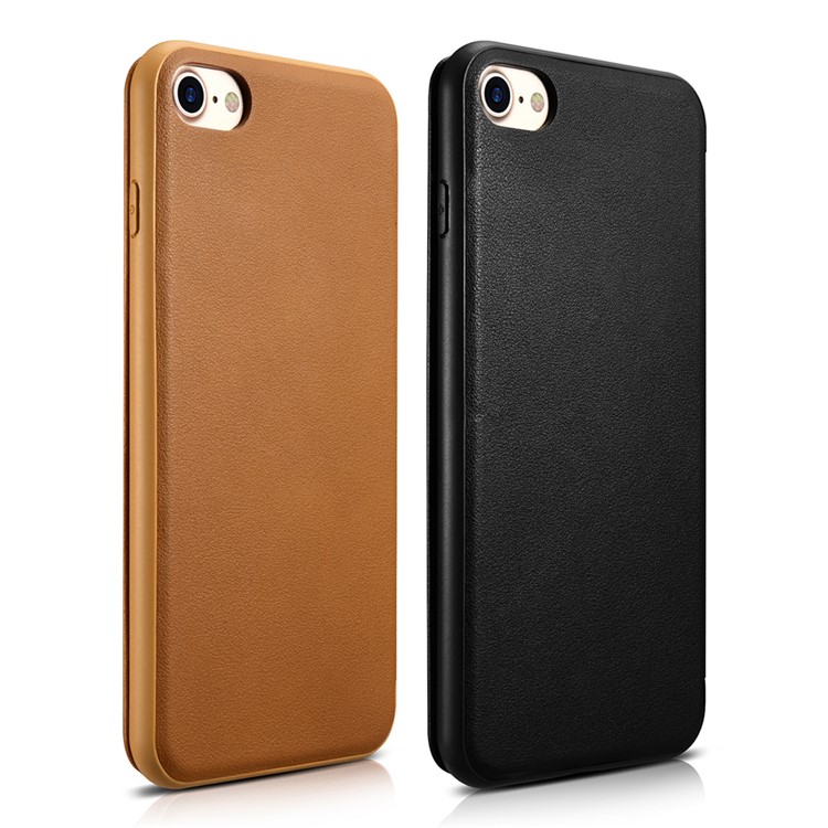 XOOMZ Retro Leather Flip Phone Case with Card Slot for iPhone 7 4.7 inch - Black-2