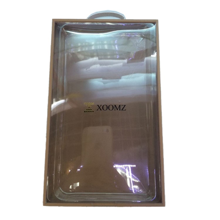 XOOMZ Litchi Grain Genuine Leather Case Curved Edge for iPhone 7 Plus 5.5 - Black-11