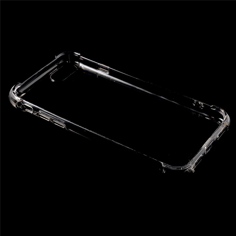 TPU Antichoc TPU Bords CLACE CLOSE DE TÉLÉPHONE ACRYLIQUE POUR L'IPHONE 8/7 4,7 Pouces - Gris-3