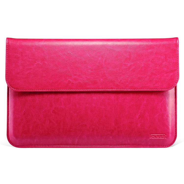ICARER Echtes Leder Ärmel Tasche für MacBook Air 13,3-Zoll / iPad Pro 12,9-Aufgang-2
