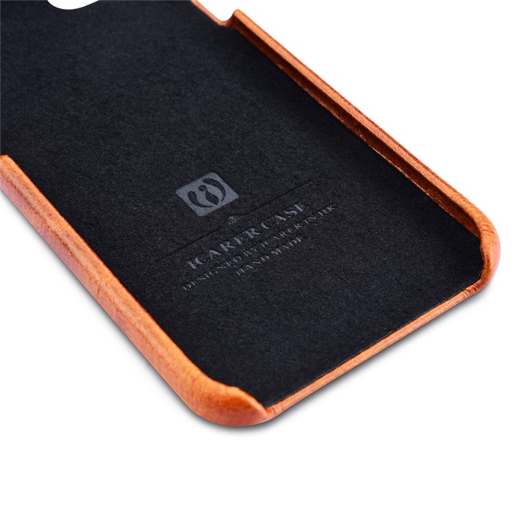 ICARER 2-in-1 Movable Inner PC + Oil Wax Genuine Leather Wallet Case for iPhone 6s Plus / 6 Plus - Brown-15