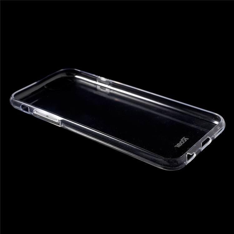 ROAR KOREA Clear TPU Soft Case with Metal Button Covers for iPhone 6s Plus/6 Plus - Silver-3