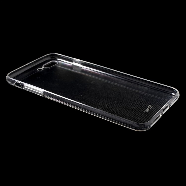 ROAR KOREA Clear TPU Phone Case with Metal Button Covers for iPhone 7 Plus - Silver-3