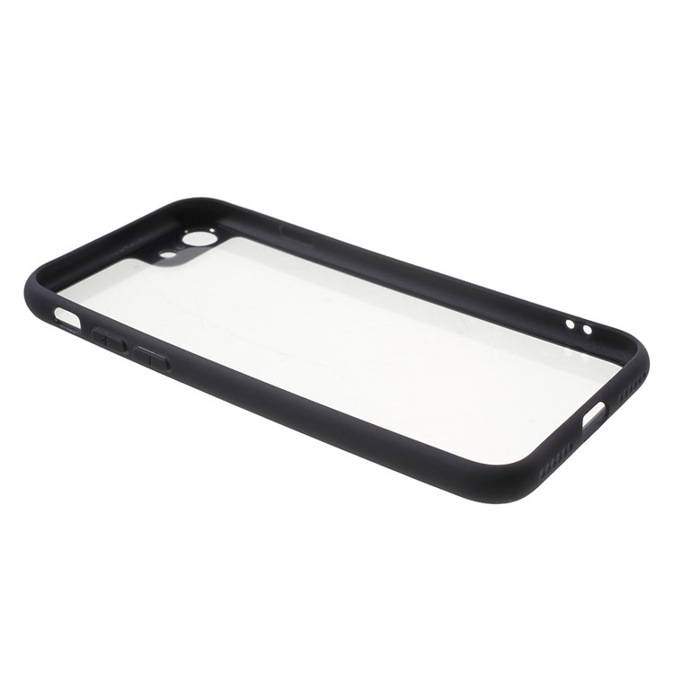 Ultra Thin Clear PC + TPU Mobile Cover for iPhone 7 4.7 Inch - Black-3