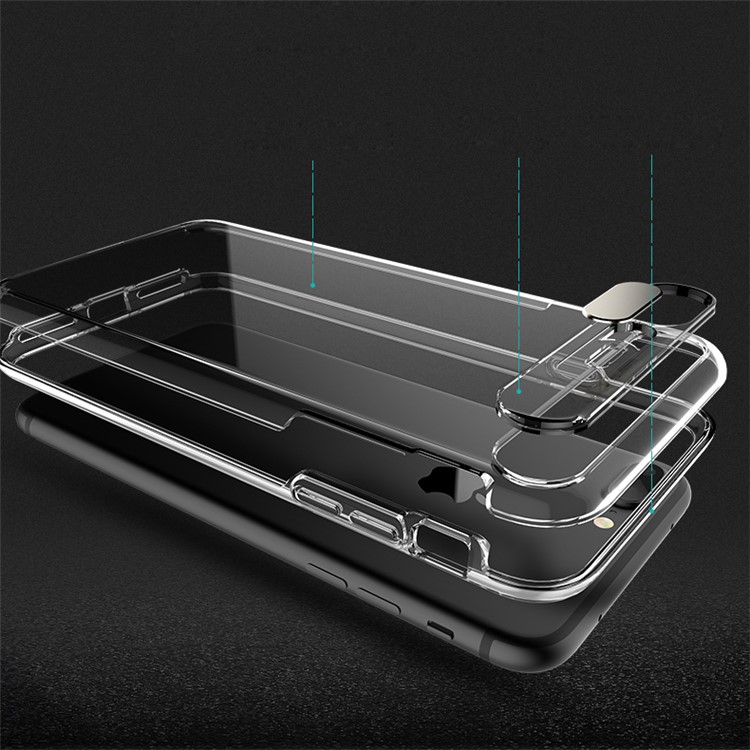 ROCK Call Lighting Soft TPU Phone Case for iPhone 7 Plus - Transparent-3