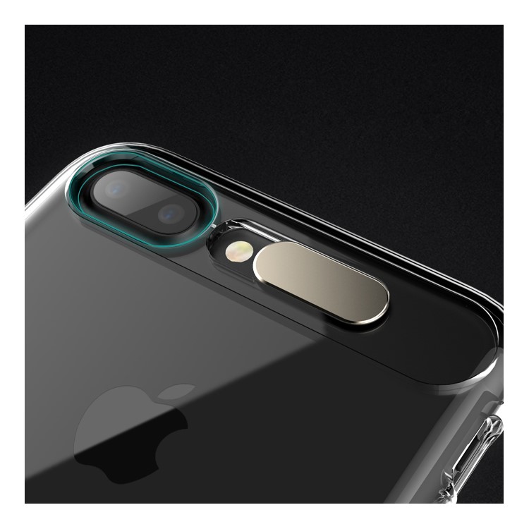 ROCK Call Lighting Soft TPU Phone Case for iPhone 7 Plus - Transparent-5