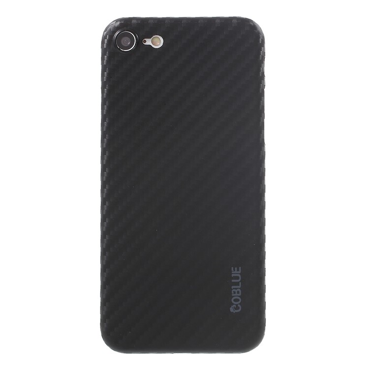 COBLUE Carbon Fiber Super Thin PP Case for iPhone 7 - Black-2