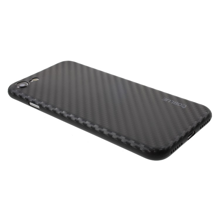 COBLUE Carbon Fiber Super Thin PP Case for iPhone 7 - Black-3
