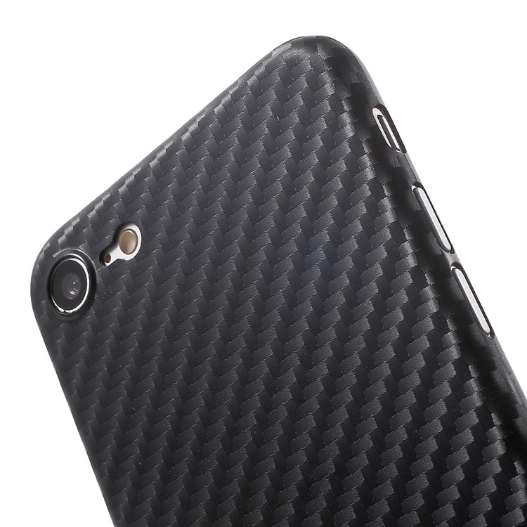COBLUE Carbon Fiber Super Thin PP Case for iPhone 7 - Black-5