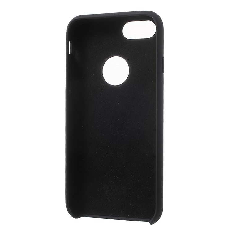 D9ELEMENT Circle 9 Series Liquid Silicone Phone Case for iPhone 7 4.7 Inch - Black-3