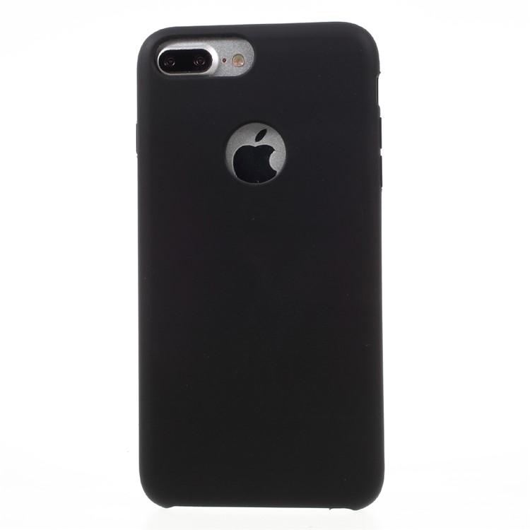 D9ELEMENT Circle 9 Series Liquid Silicone Back Case for iPhone 7 Plus 5.5 Inch - Black-2