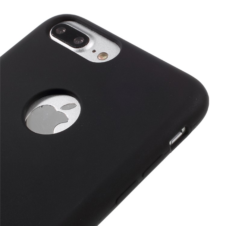 D9ELEMENT Circle 9 Series Liquid Silicone Back Case for iPhone 7 Plus 5.5 Inch - Black-3