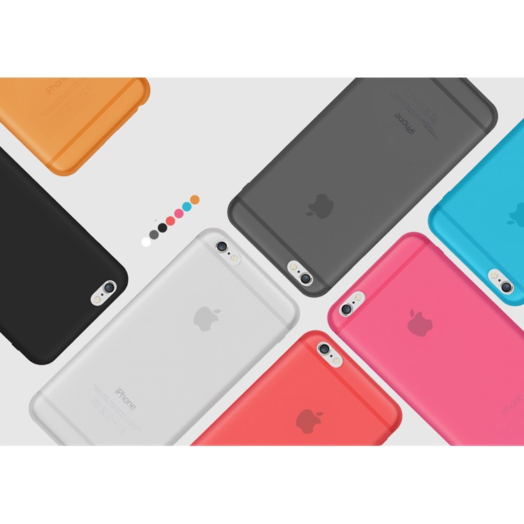 CAFELE 0.4mm Ultra-thin Matte Plastic Phone Case for iPhone 6S Plus / 6 Plus --5