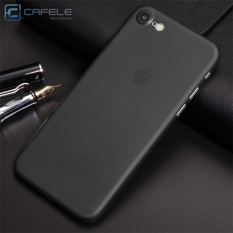 CAFELE 0.4mm Ultra-thin Matte Plastic Phone Case for Apple iPhone 7 (2016) - Black-3