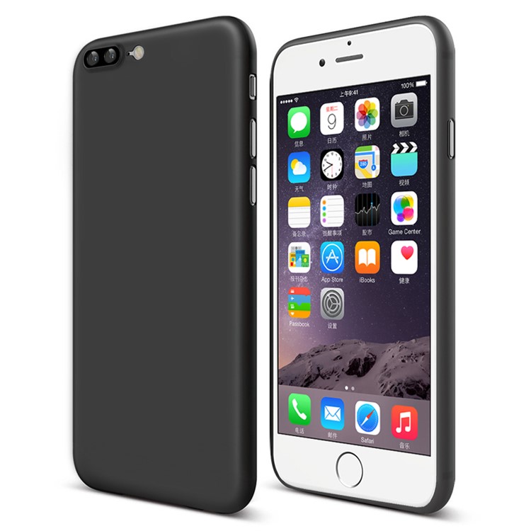 CAFELE 0.4mm Ultra-thin Matte PP Case for iPhone 7 Plus 2016 - Black-1