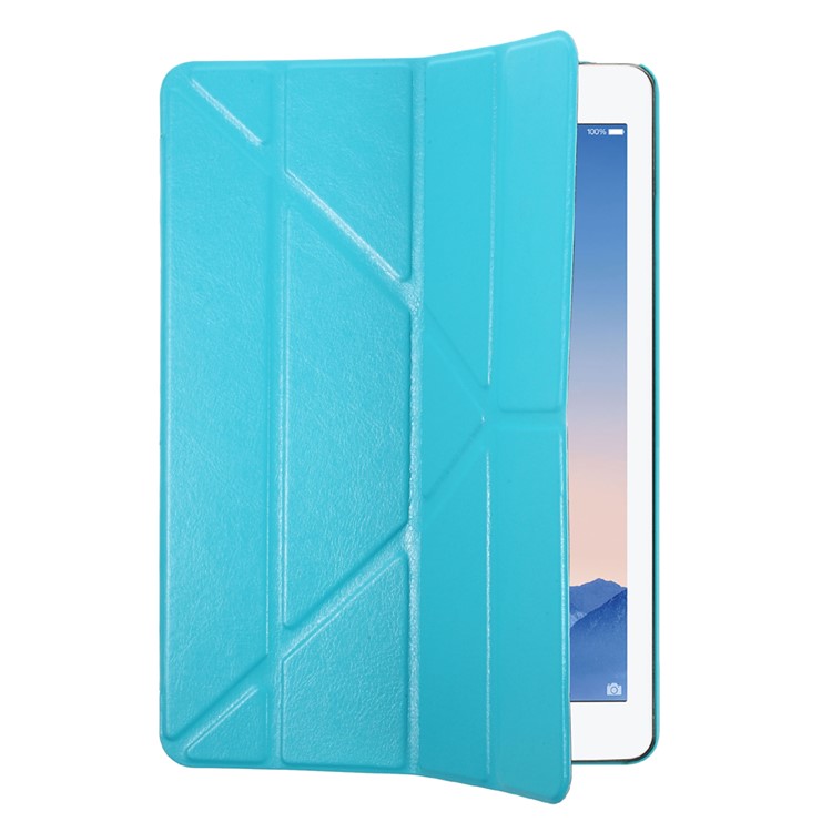 Трехфазный кожаный фолио для оригами для ipad air