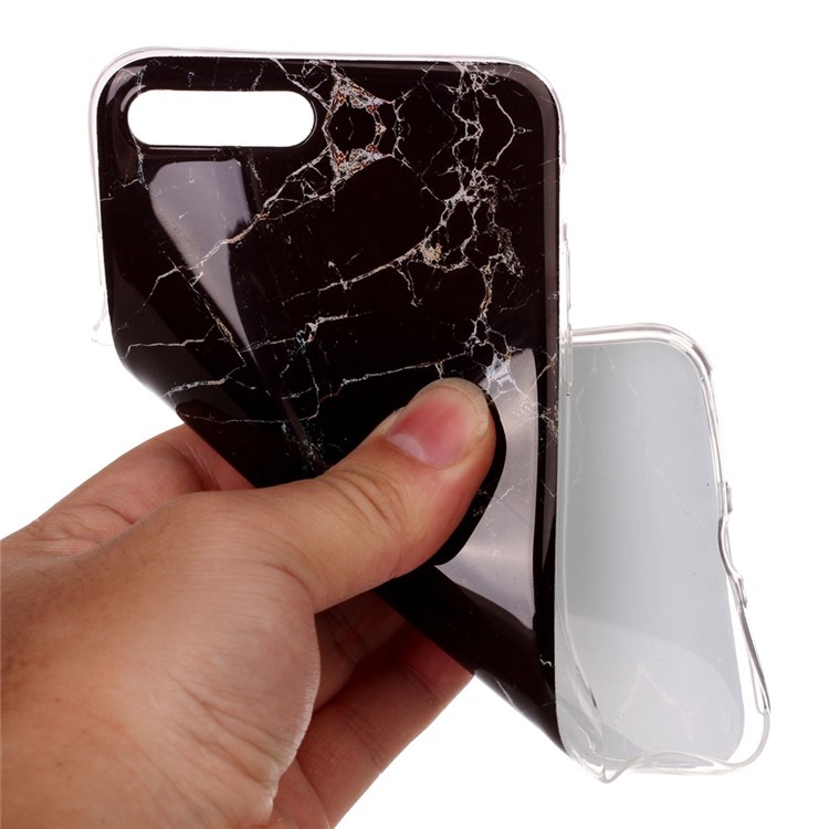 Housse en carton doux Soft TPU IMD pour iPhone 8 Plus / 5. 7 +5 inch - Noir-6