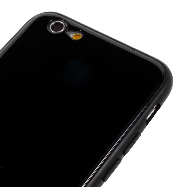 COBLUE Piano Series for iPhone 6s/6 4.7 Glossy PC and TPU Mobile Phone Cover - Black-4