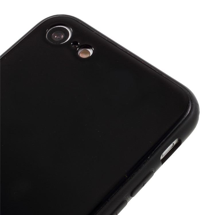 COBLUE Piano Series Glossy Hybrid Phone Casing for iPhone 7 (PC + TPU) - Black-4