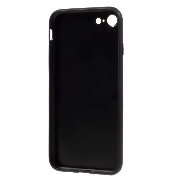 COBLUE Piano Series Glossy Hybrid Phone Casing for iPhone 7 (PC + TPU) - Black-7