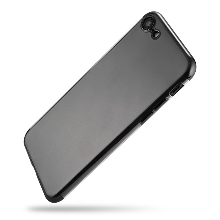 SULADA Crystal Clear recubrimiento TPU teléfono cubierta para el iPhone 8 / iPhone 7 de 4,7 pulgadas - Gris-1