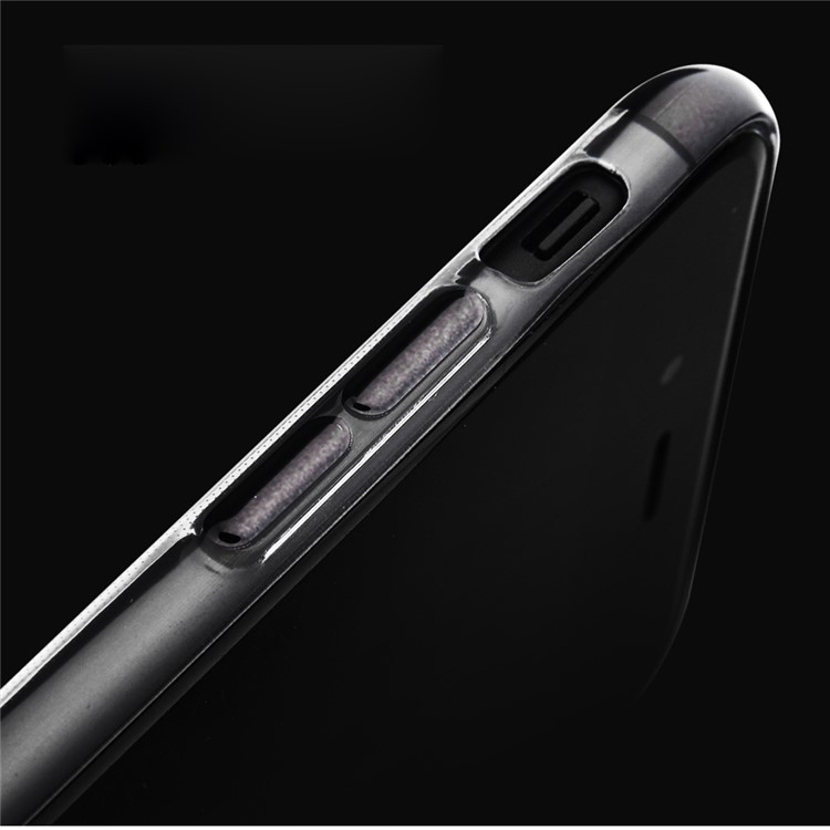 SULADA Crystal Clear recubrimiento TPU teléfono cubierta para el iPhone 8 / iPhone 7 de 4,7 pulgadas - Gris-5