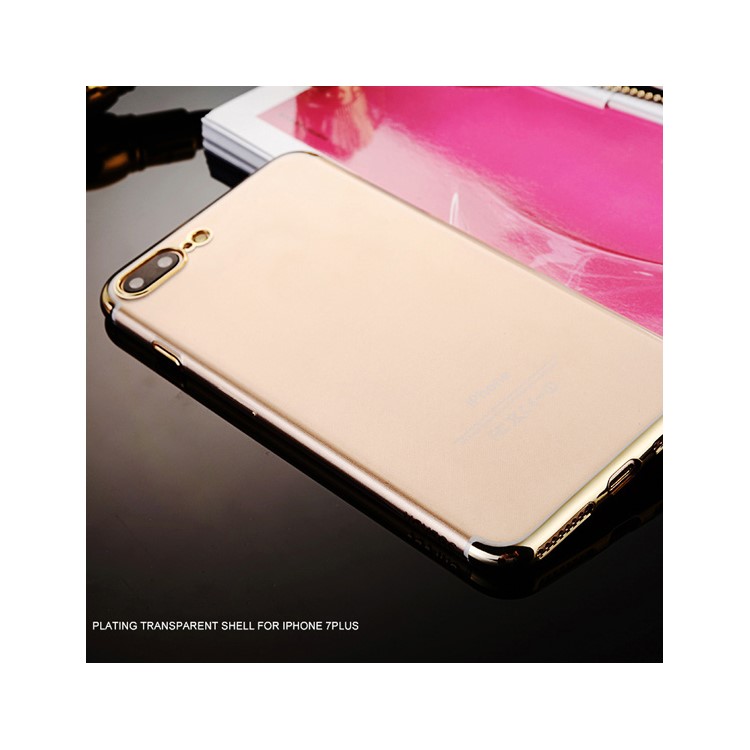 SULADA para el iphone 8 / Iphone 7 Carcasa Protectora Cristalina De La Cubierta De La Galjanoplastia TPU De 4.7 Pulgadas - Oro-10
