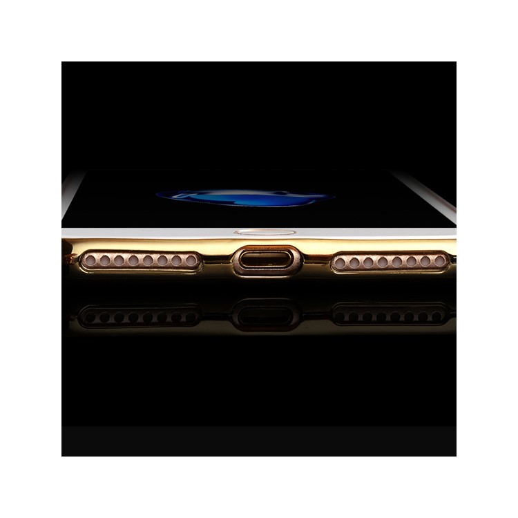 SULADA para el iphone 8 / Iphone 7 Carcasa Protectora Cristalina De La Cubierta De La Galjanoplastia TPU De 4.7 Pulgadas - Oro-5