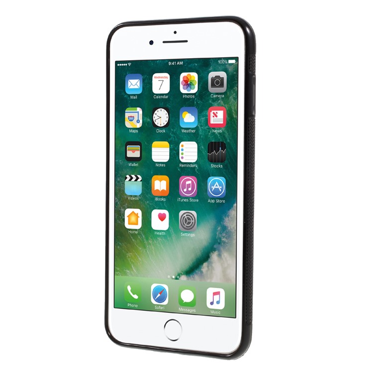 MYFONLO for iPhone 7 Plus Anti-Gravity Magic Sticks Case Sitck to Mirror Hands-free - Black-2