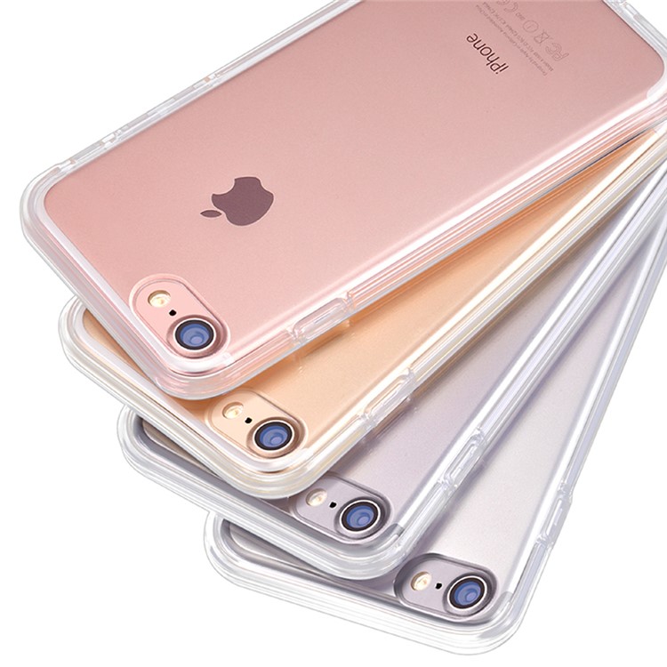 TORRAS Fence Series for iPhone 7 4.7 Impact Resistant Clear TPU Phone Case - Transparent-11