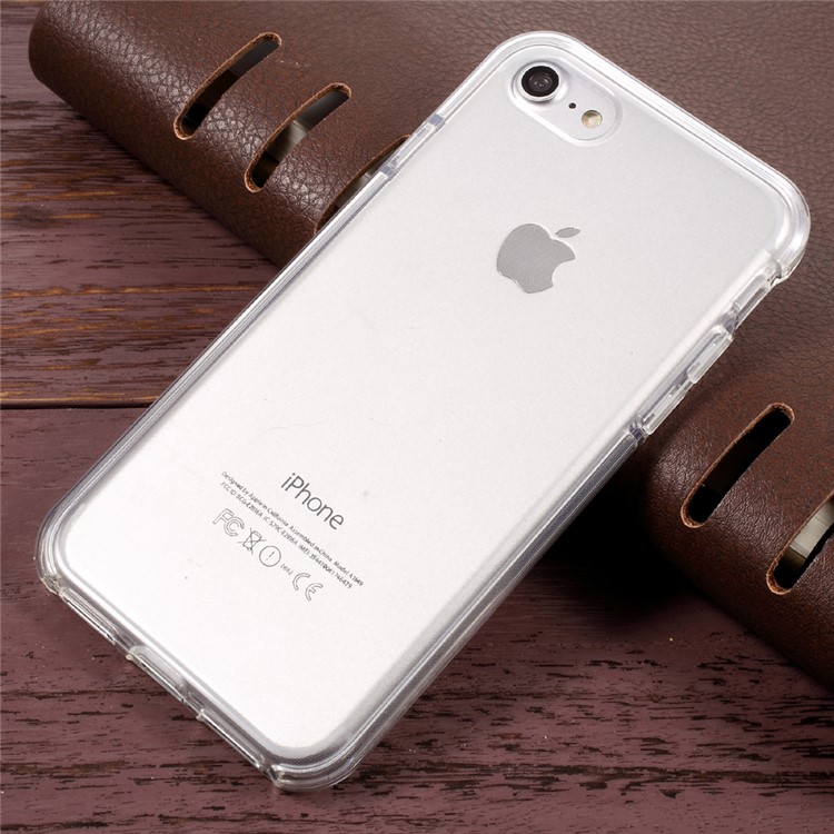 TORRAS Fence Series for iPhone 7 4.7 Impact Resistant Clear TPU Phone Case - Transparent-4