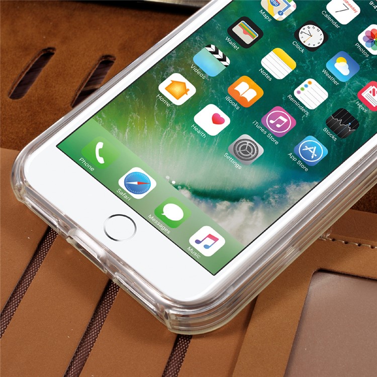 TORRAS Fence Series for iPhone 7 4.7 Impact Resistant Clear TPU Phone Case - Transparent-7