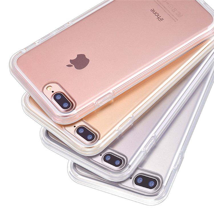 TORRAS Fence Series Impact Resistant Clear TPU Case for iPhone 7 Plus 5.5 (2016) - Transparent-12