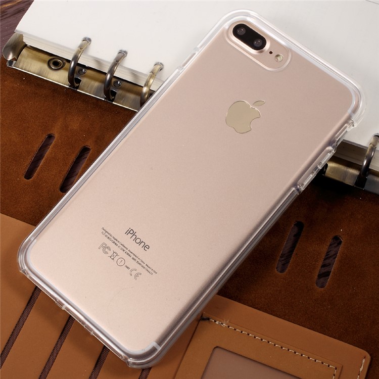 TORRAS Fence Series Impact Resistant Clear TPU Case for iPhone 7 Plus 5.5 (2016) - Transparent-6