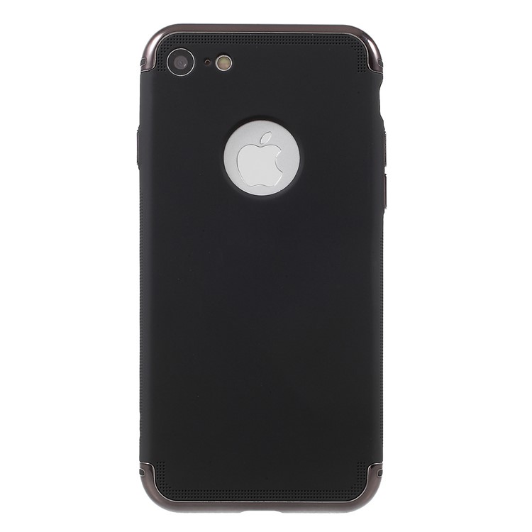 BARANAR Hybrid Mobile Phone Case (Plastic, TPU) for iPhone 7 4.7 inch - Black-2