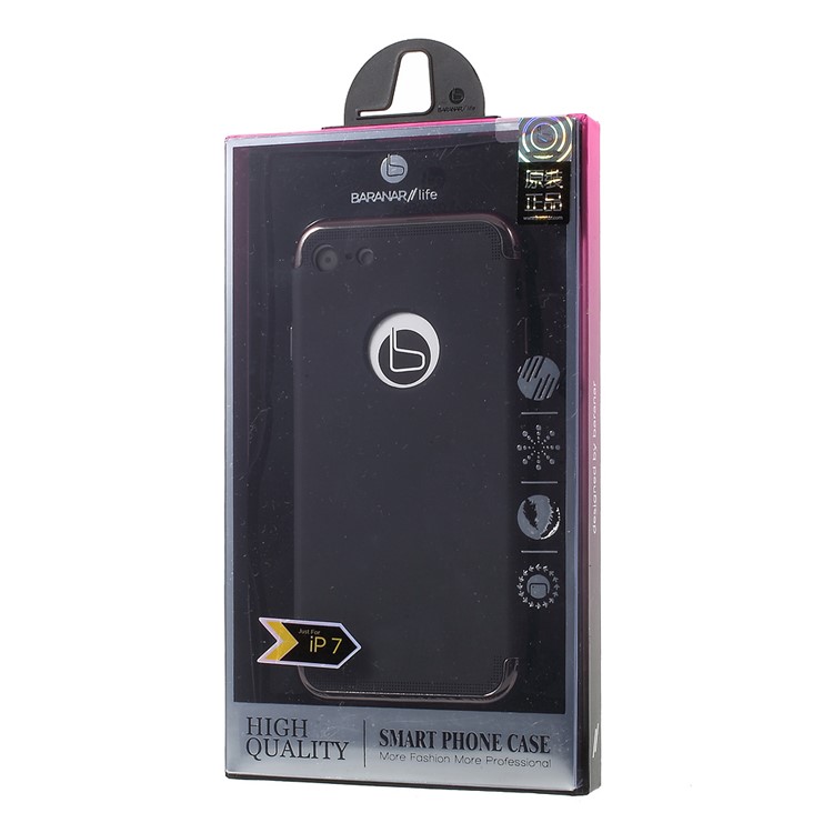 BARANAR Hybrid Mobile Phone Case (Plastic, TPU) for iPhone 7 4.7 inch - Black-7