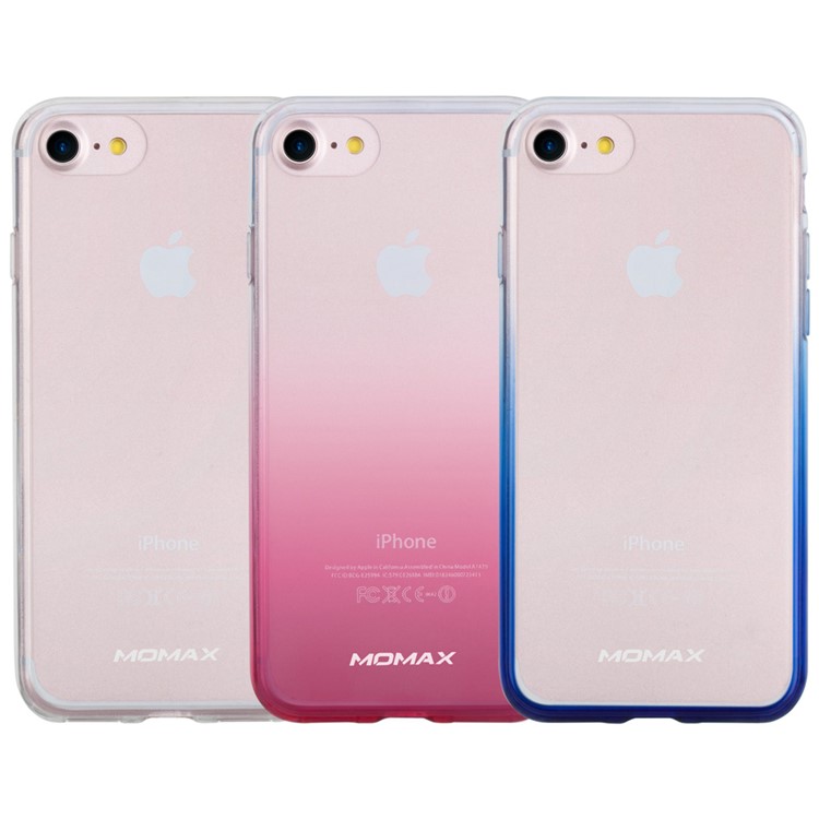MOMAX Crystal Clear Phone Case for iPhone 7 4.7 inch (PC + TPU) - Transparent-10