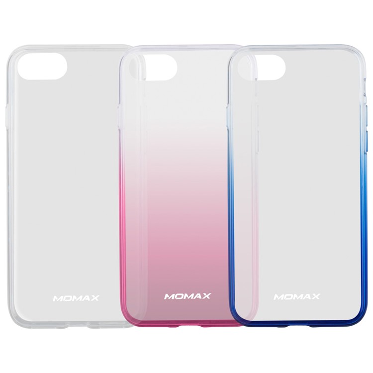 MOMAX Crystal Clear Phone Case for iPhone 7 4.7 inch (PC + TPU) - Transparent-11