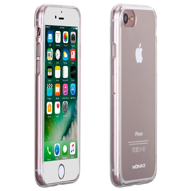 MOMAX Crystal Clear Phone Case for iPhone 7 4.7 inch (PC + TPU) - Transparent-6