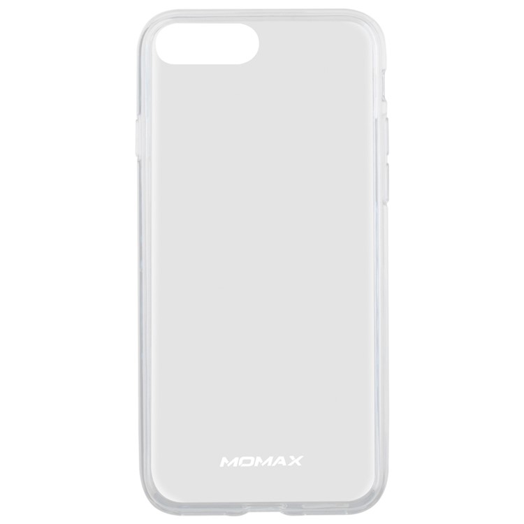 MOMAX Gradient Crystal Clear Phone Case for iPhone 7 Plus (PC + TPU Edges) - Transparent-2