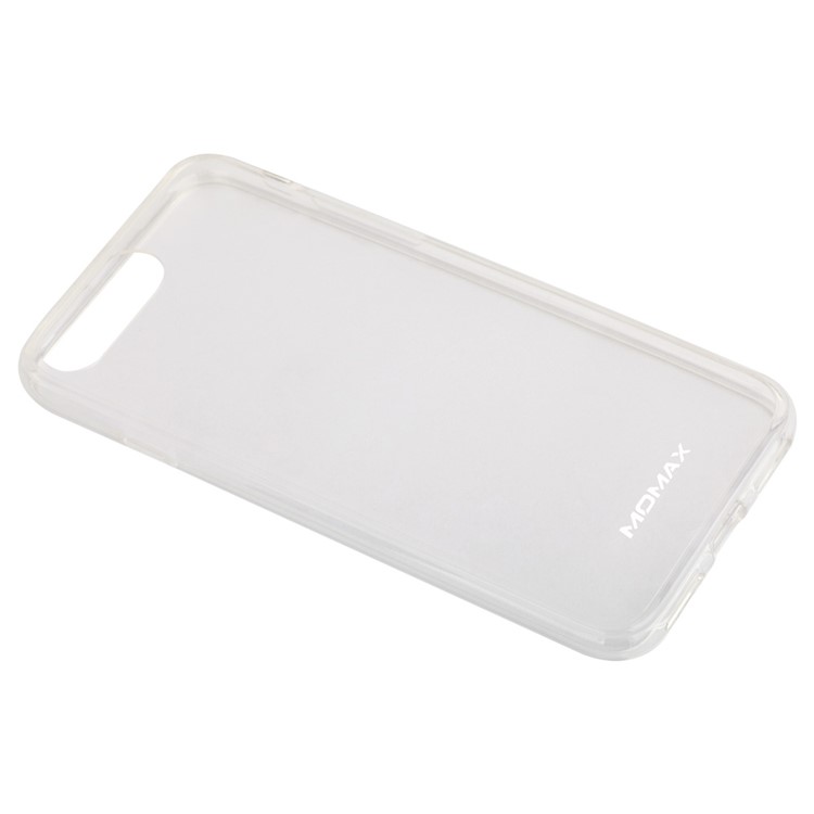 MOMAX Gradient Crystal Clear Phone Case for iPhone 7 Plus (PC + TPU Edges) - Transparent-3